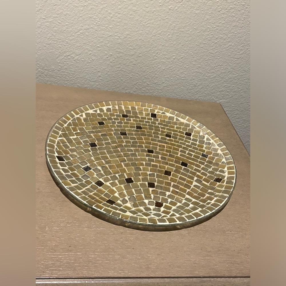 Mosaic Tile Decorative Plate
